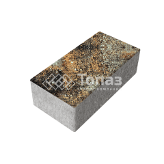 Тротуарная плитка 240х120х70, агат оранжевый