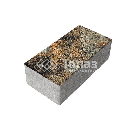 Тротуарная плитка 240х120х70, агат оранжевый