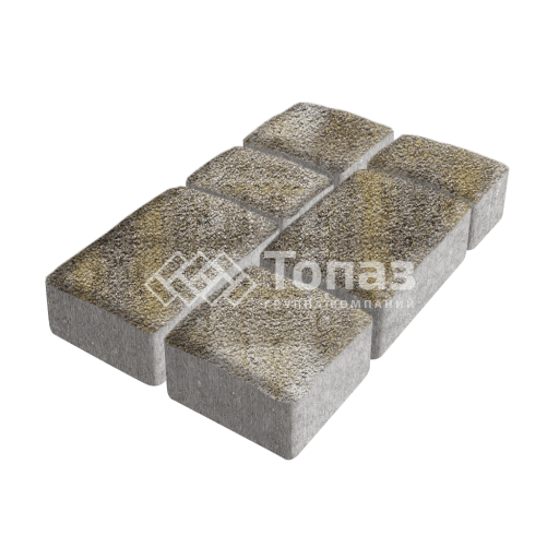 Тротуарная плитка Старый город, степь на камне, 4 см