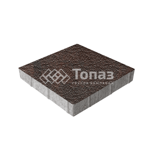 Тротуарная плитка Квадрат 400х400х60, клинкер с мраморной крошкой