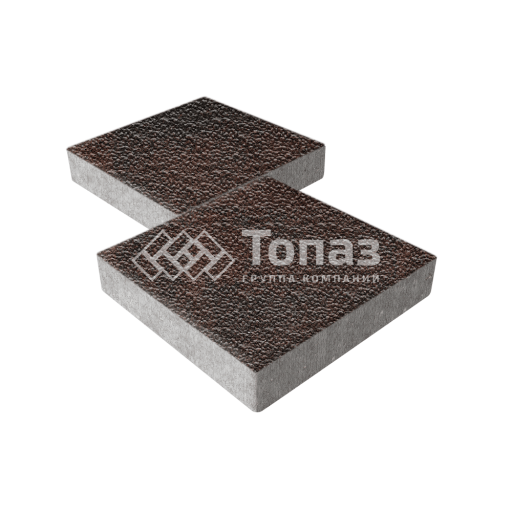 Тротуарная плитка Квадрат 400х400х60, клинкер с мраморной крошкой