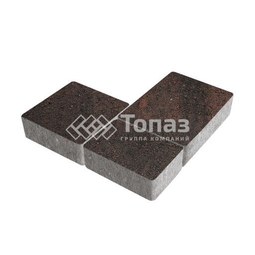 Тротуарная плитка Новый город, кармен, 6 см