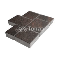 Тротуарная плитка Новый город, кармен, 6 см