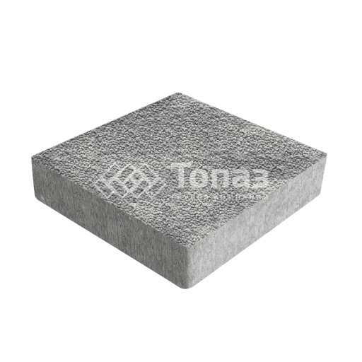 Тротуарная плитка Квадрат 200х200х40, аква с мраморной крошкой