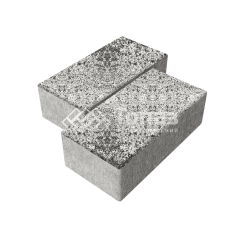 Тротуарная плитка 240х120х70, аляска белая