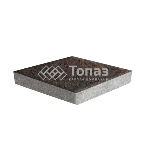 Тротуарная плитка Ромб, кармен, 6 см