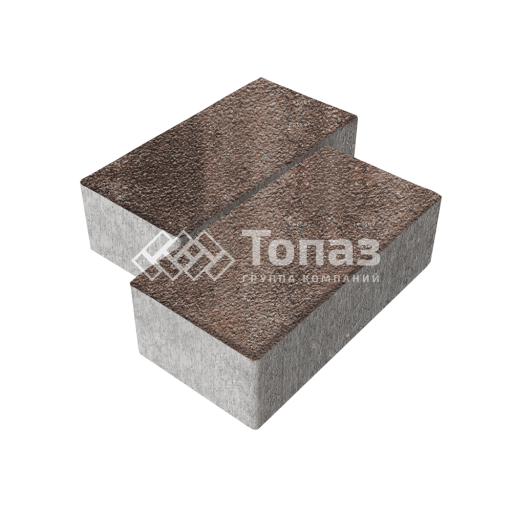 Тротуарная плитка 240х120х70, яшма на камне