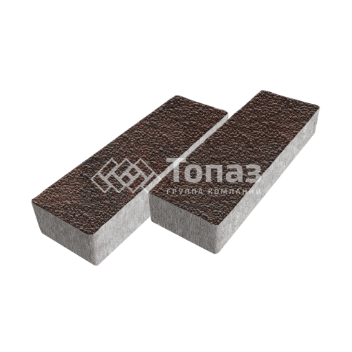 Тротуарная плитка 300х100х60, клинкер с гранитной крошкой