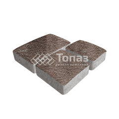 Тротуарная плитка Брук, яшма с гранитной крошкой, 6 см