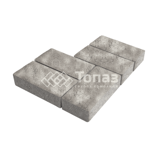 Тротуарная плитка 200х100х100, неаполь