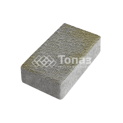 Тротуарная плитка Брусчатка, меланж с мраморной крошкой, 8 см