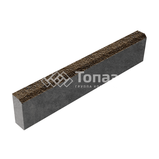 Камень бортовой БР 100.20.8, арабская ночь с мраморной крошкой