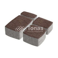 Тротуарная плитка Классико, барселона с гранитной крошкой, 4 см