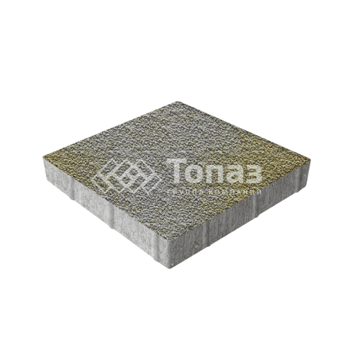 Тротуарная плитка Квадрат 400х400х60, меланж с мраморной крошкой