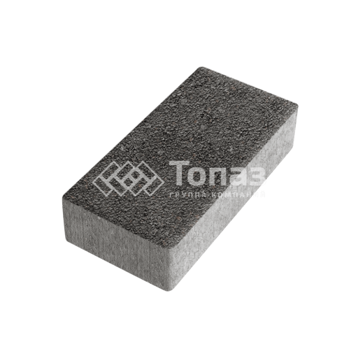 Тротуарная плитка 200х100х100, джафар черный на камне