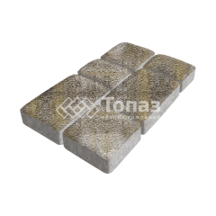 Тротуарная плитка Брук, степь на камне, 4 см