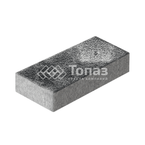 Тротуарная плитка 600х300х60, черно-белая с мраморной крошкой