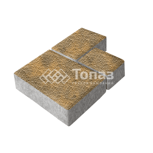 Тротуарная плитка Бергамо, гончар с мраморной крошкой, 6 см