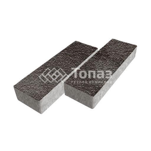 Тротуарная плитка 300х100х60, мокко с гранитной крошкой