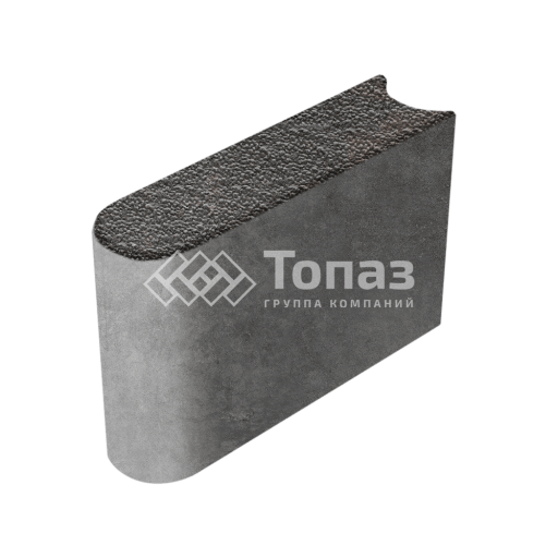 Камень бортовой БРШ 50.20.8, конго с мраморной крошкой