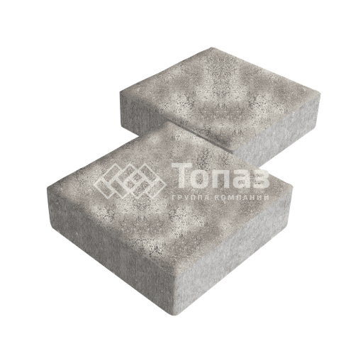 Тротуарная плитка Квадрат 200х200х40, неаполь