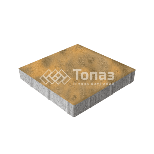 Тротуарная плитка Квадрат 400х400х60, гончар