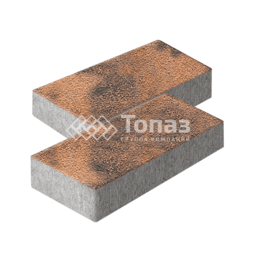 Тротуарная плитка 600х300х60, сомон на камне