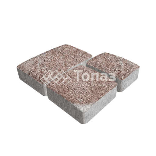 Тротуарная плитка Брук, хаски на камне, 4 см