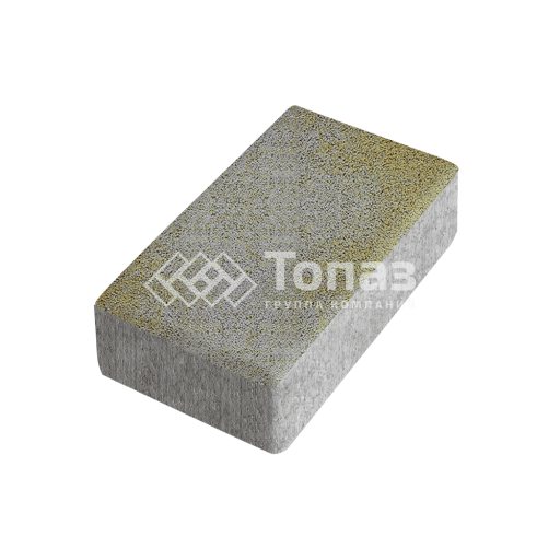 Тротуарная плитка Брусчатка, меланж, 10 см