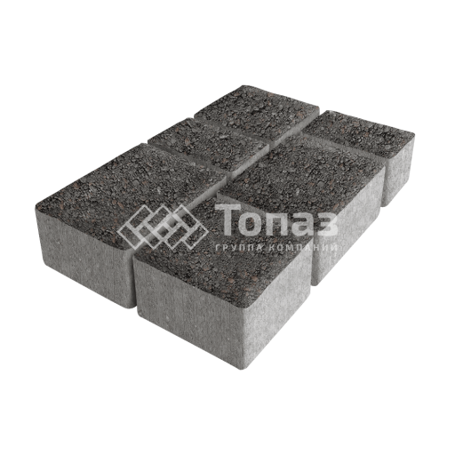 Тротуарная плитка Лэндхаус, джафар черный, 6 см