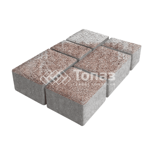 Тротуарная плитка Лэндхаус, хаски на камне, 8 см