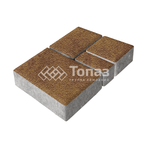 Тротуарная плитка Мюнхен, листопад на камне, 4 см