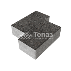 Тротуарная плитка 240х120х70, джафар черный