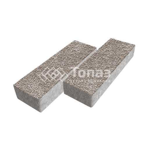 Тротуарная плитка 300х100х60, сахара с гранитной крошкой