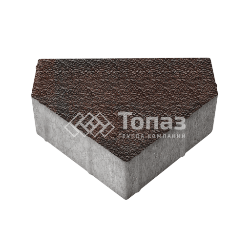 Тротуарная плитка Тиара, клинкер с мраморной крошкой, 6 см