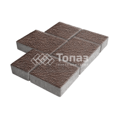 Тротуарная плитка Новый город, барселона с мраморной крошкой, 6 см