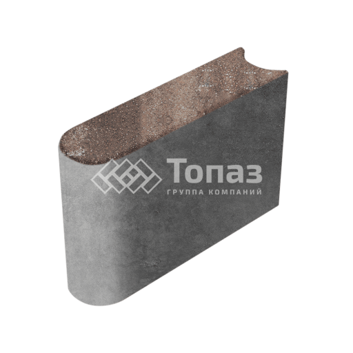 Камень бортовой БРШ 50.20.8, яшма