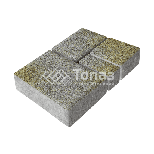 Тротуарная плитка Мюнхен, меланж на камне, 4 см