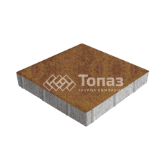 Тротуарная плитка Квадрат 500х500х70, листопад