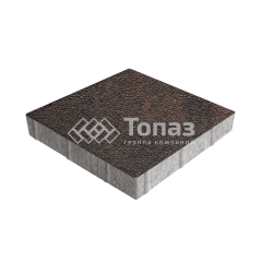 Тротуарная плитка Квадрат 300х300х60, кармен на камне