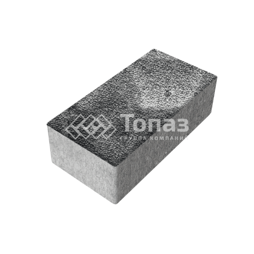 Тротуарная плитка 240х120х70, черно-белая с мраморной крошкой