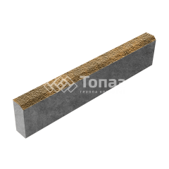 Камень бортовой БР 100.20.8, гончар с мраморной крошкой