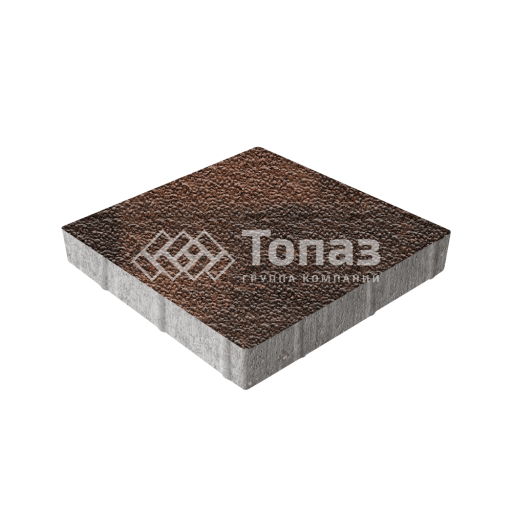 Тротуарная плитка Квадрат 400х400х60, сорренто с мраморной крошкой