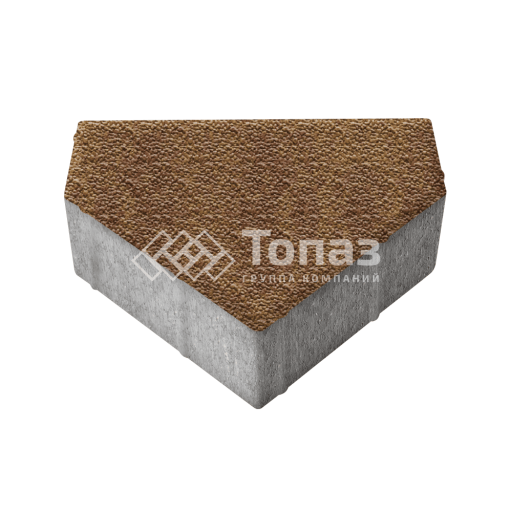 Тротуарная плитка Тиара, листопад с мраморной крошкой, 6 см