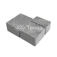 Тротуарная плитка Лэндхаус, аква с мраморной крошкой, 4 см