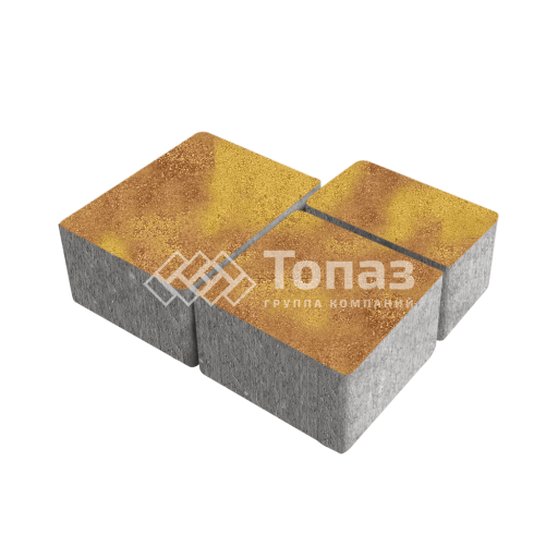 Тротуарная плитка Лэндхаус, шафран, 6 см