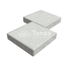 Тротуарная плитка Квадрат 300х300х60, белая