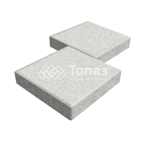 Тротуарная плитка Квадрат 300х300х60, белая