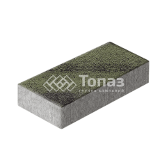 Тротуарная плитка 600х300х60, янтарь на камне