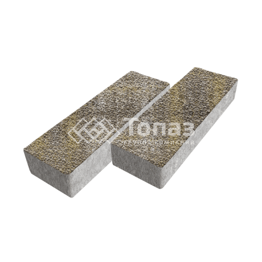 Тротуарная плитка 300х100х60, степь с гранитной крошкой